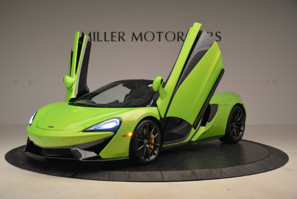 New 2018 McLaren 570S Spider for sale Sold at Bugatti of Greenwich in Greenwich CT 06830 14