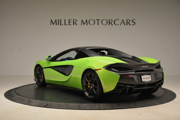 New 2018 McLaren 570S Spider for sale Sold at Bugatti of Greenwich in Greenwich CT 06830 17