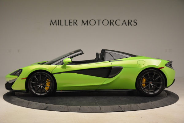 New 2018 McLaren 570S Spider for sale Sold at Bugatti of Greenwich in Greenwich CT 06830 3