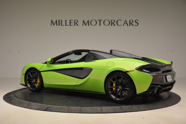 New 2018 McLaren 570S Spider for sale Sold at Bugatti of Greenwich in Greenwich CT 06830 4