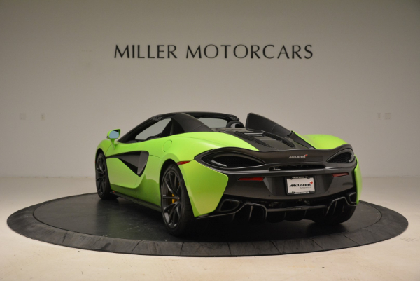 New 2018 McLaren 570S Spider for sale Sold at Bugatti of Greenwich in Greenwich CT 06830 5