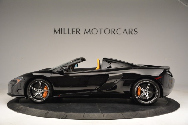 Used 2015 McLaren 650S Spider for sale Sold at Bugatti of Greenwich in Greenwich CT 06830 3