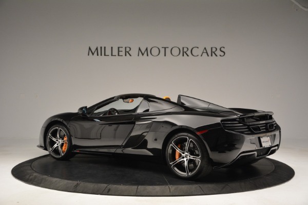 Used 2015 McLaren 650S Spider for sale Sold at Bugatti of Greenwich in Greenwich CT 06830 4