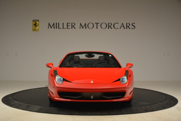 Used 2014 Ferrari 458 Spider for sale Sold at Bugatti of Greenwich in Greenwich CT 06830 12