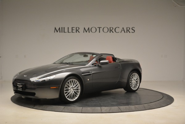 Used 2009 Aston Martin V8 Vantage Roadster for sale Sold at Bugatti of Greenwich in Greenwich CT 06830 2