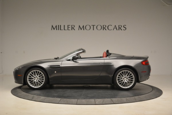 Used 2009 Aston Martin V8 Vantage Roadster for sale Sold at Bugatti of Greenwich in Greenwich CT 06830 3