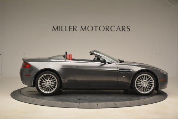 Used 2009 Aston Martin V8 Vantage Roadster for sale Sold at Bugatti of Greenwich in Greenwich CT 06830 9