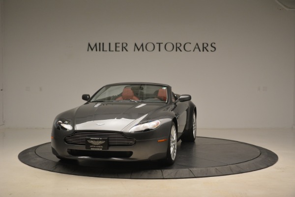 Used 2009 Aston Martin V8 Vantage Roadster for sale Sold at Bugatti of Greenwich in Greenwich CT 06830 1