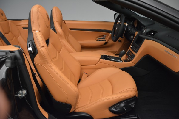 Used 2015 Maserati GranTurismo Sport Convertible for sale Sold at Bugatti of Greenwich in Greenwich CT 06830 24