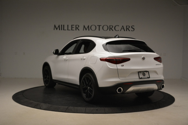 New 2018 Alfa Romeo Stelvio Ti Sport Q4 for sale Sold at Bugatti of Greenwich in Greenwich CT 06830 5