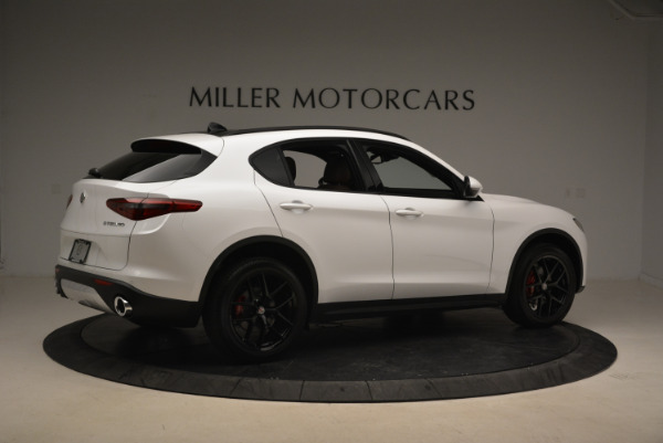 New 2018 Alfa Romeo Stelvio Ti Sport Q4 for sale Sold at Bugatti of Greenwich in Greenwich CT 06830 8