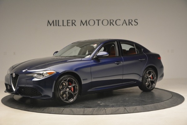 New 2018 Alfa Romeo Giulia Ti Sport Q4 for sale Sold at Bugatti of Greenwich in Greenwich CT 06830 2