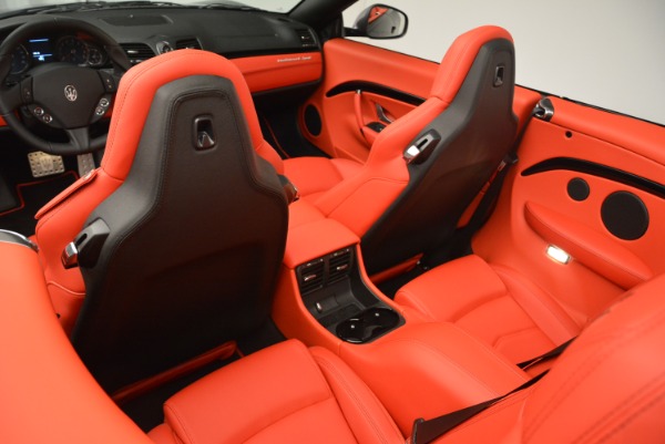 New 2018 Maserati GranTurismo Sport Convertible for sale Sold at Bugatti of Greenwich in Greenwich CT 06830 28