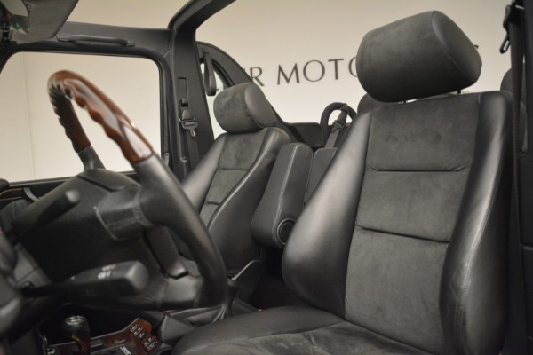 Used 2000 Mercedes-Benz G500 RENNTech for sale Sold at Bugatti of Greenwich in Greenwich CT 06830 15