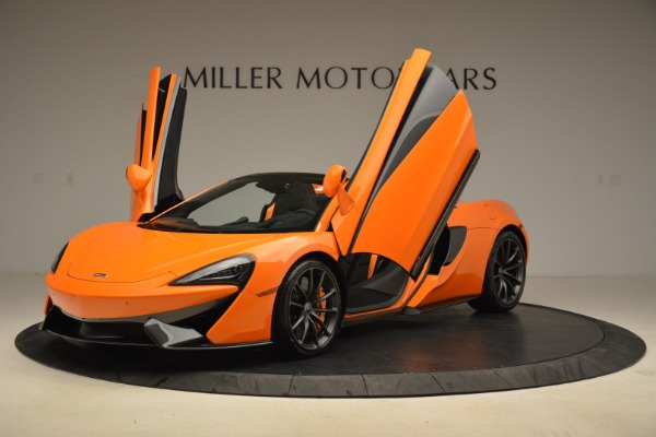 Used 2018 McLaren 570S Spider Convertible for sale Sold at Bugatti of Greenwich in Greenwich CT 06830 14