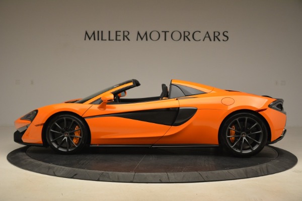 Used 2018 McLaren 570S Spider Convertible for sale Sold at Bugatti of Greenwich in Greenwich CT 06830 3