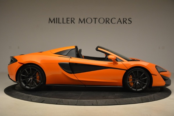 Used 2018 McLaren 570S Spider Convertible for sale Sold at Bugatti of Greenwich in Greenwich CT 06830 9