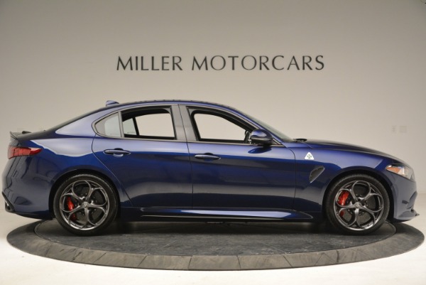 New 2018 Alfa Romeo Giulia Quadrifoglio for sale Sold at Bugatti of Greenwich in Greenwich CT 06830 9