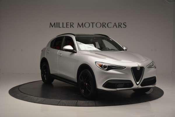 New 2018 Alfa Romeo Stelvio Ti Sport Q4 for sale Sold at Bugatti of Greenwich in Greenwich CT 06830 11