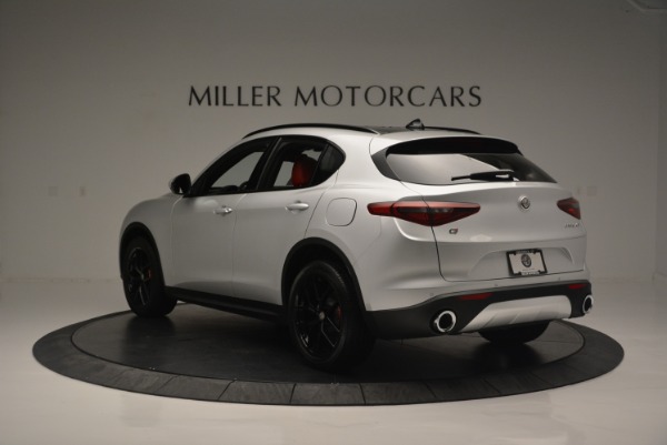 New 2018 Alfa Romeo Stelvio Ti Sport Q4 for sale Sold at Bugatti of Greenwich in Greenwich CT 06830 5