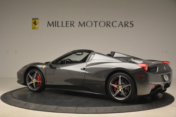 Used 2013 Ferrari 458 Spider for sale Sold at Bugatti of Greenwich in Greenwich CT 06830 4