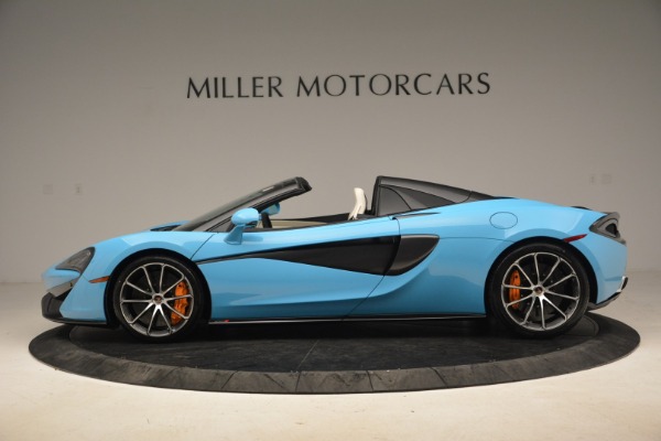 Used 2018 McLaren 570S Spider for sale Sold at Bugatti of Greenwich in Greenwich CT 06830 3