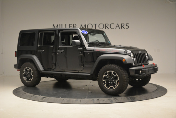 Used 2016 Jeep Wrangler Unlimited Rubicon for sale Sold at Bugatti of Greenwich in Greenwich CT 06830 10