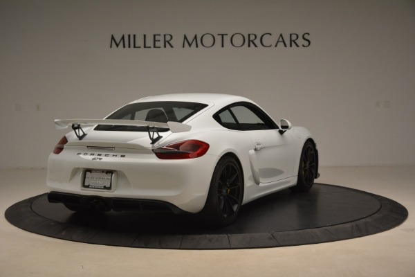 Used 2016 Porsche Cayman GT4 for sale Sold at Bugatti of Greenwich in Greenwich CT 06830 7