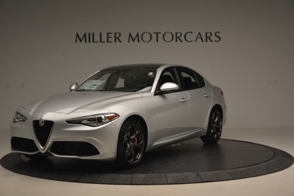 New 2018 Alfa Romeo Giulia Ti Sport Q4 for sale Sold at Bugatti of Greenwich in Greenwich CT 06830 2