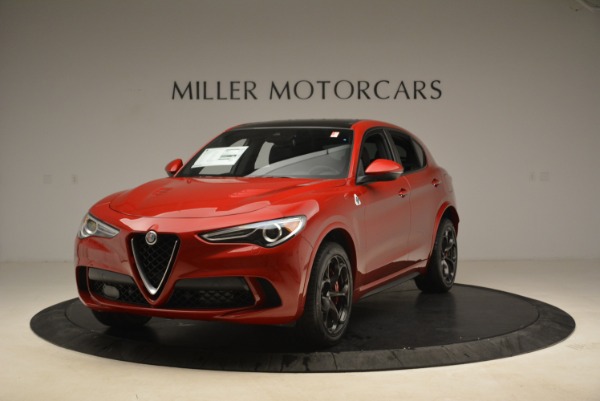 New 2018 Alfa Romeo Stelvio Quadrifoglio for sale Sold at Bugatti of Greenwich in Greenwich CT 06830 1