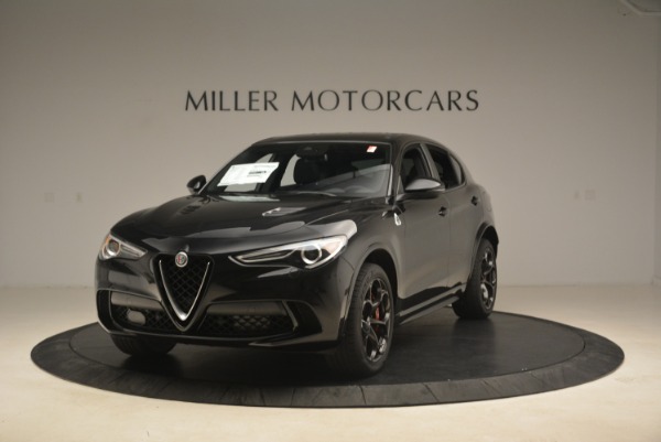 New 2018 Alfa Romeo Stelvio Quadrifoglio for sale Sold at Bugatti of Greenwich in Greenwich CT 06830 1