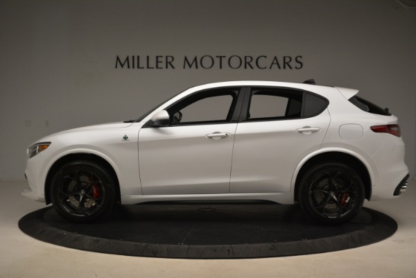 New 2018 Alfa Romeo Stelvio Quadrifoglio for sale Sold at Bugatti of Greenwich in Greenwich CT 06830 3