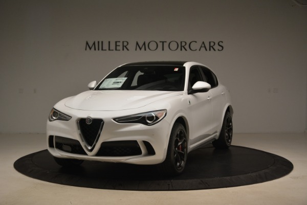 New 2018 Alfa Romeo Stelvio Quadrifoglio for sale Sold at Bugatti of Greenwich in Greenwich CT 06830 1