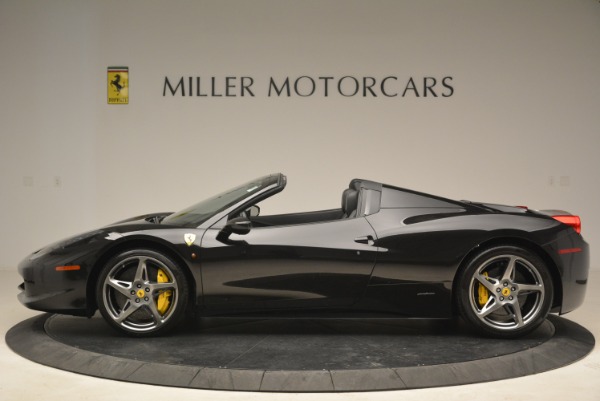 Used 2013 Ferrari 458 Spider for sale Sold at Bugatti of Greenwich in Greenwich CT 06830 3