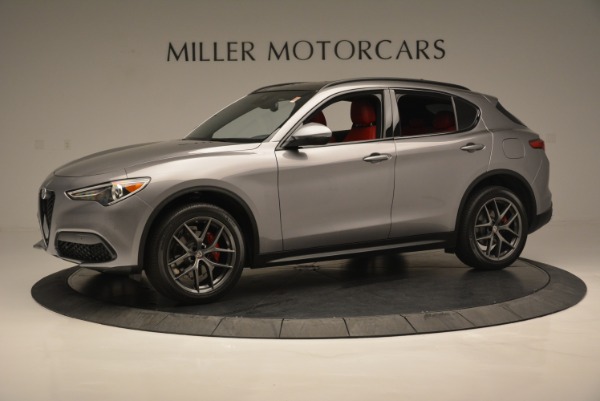 New 2018 Alfa Romeo Stelvio Ti Sport Q4 for sale Sold at Bugatti of Greenwich in Greenwich CT 06830 3