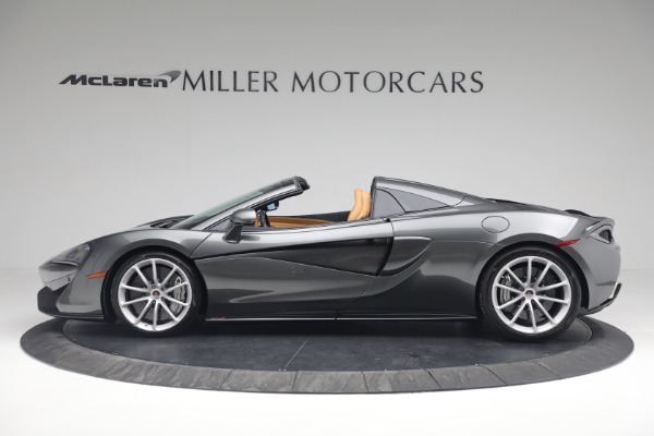 Used 2018 McLaren 570S Spider for sale Sold at Bugatti of Greenwich in Greenwich CT 06830 3