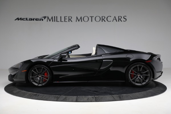 Used 2018 McLaren 570S Spider for sale Sold at Bugatti of Greenwich in Greenwich CT 06830 3