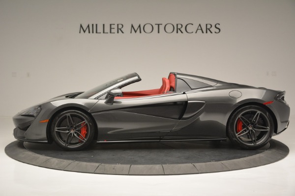 New 2018 McLaren 570S Spider for sale Sold at Bugatti of Greenwich in Greenwich CT 06830 3