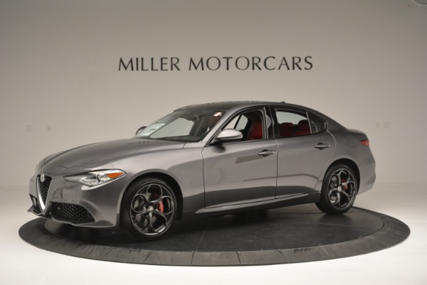 New 2018 Alfa Romeo Giulia Ti Sport Q4 for sale Sold at Bugatti of Greenwich in Greenwich CT 06830 2