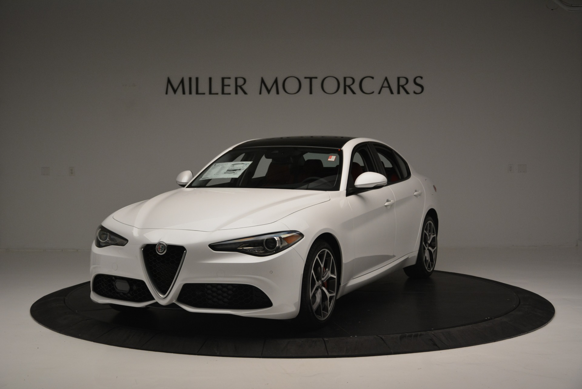 New 2018 Alfa Romeo Giulia Ti Sport Q4 for sale Sold at Bugatti of Greenwich in Greenwich CT 06830 1