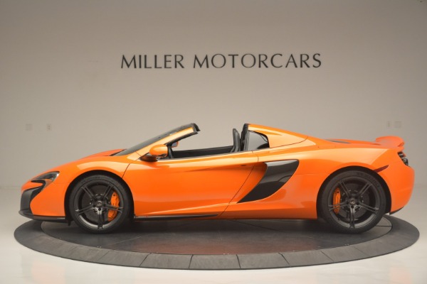 Used 2015 McLaren 650S Spider for sale Sold at Bugatti of Greenwich in Greenwich CT 06830 3