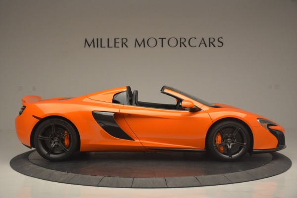 Used 2015 McLaren 650S Spider for sale Sold at Bugatti of Greenwich in Greenwich CT 06830 9