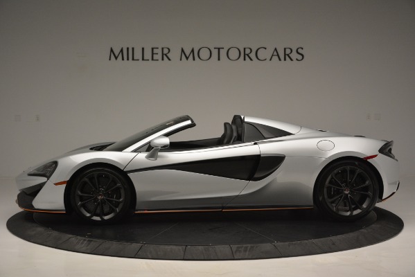 Used 2018 McLaren 570S Spider for sale Sold at Bugatti of Greenwich in Greenwich CT 06830 3