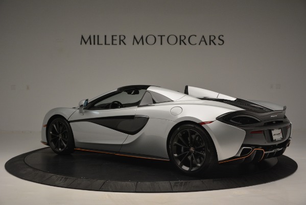 Used 2018 McLaren 570S Spider for sale Sold at Bugatti of Greenwich in Greenwich CT 06830 4