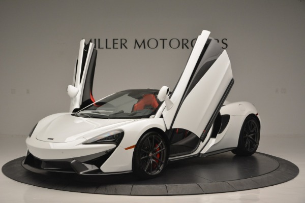 Used 2018 McLaren 570S Spider for sale Sold at Bugatti of Greenwich in Greenwich CT 06830 13