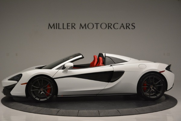 Used 2018 McLaren 570S Spider for sale Sold at Bugatti of Greenwich in Greenwich CT 06830 3