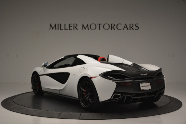 Used 2018 McLaren 570S Spider for sale Sold at Bugatti of Greenwich in Greenwich CT 06830 5