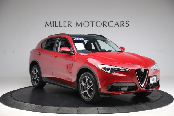 Used 2018 Alfa Romeo Stelvio Sport Q4 for sale Sold at Bugatti of Greenwich in Greenwich CT 06830 11