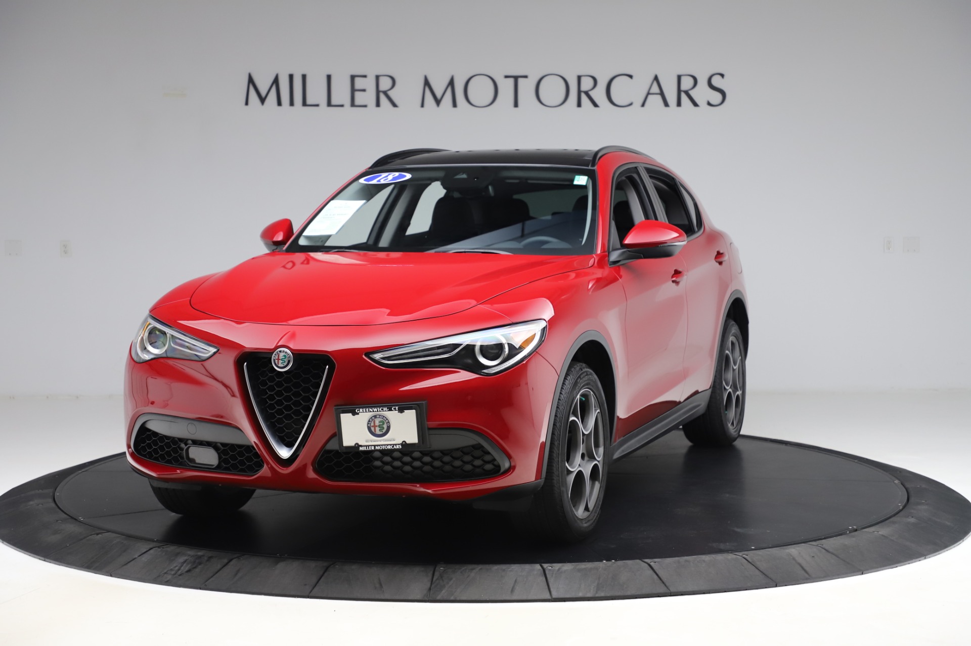 Used 2018 Alfa Romeo Stelvio Sport Q4 for sale Sold at Bugatti of Greenwich in Greenwich CT 06830 1