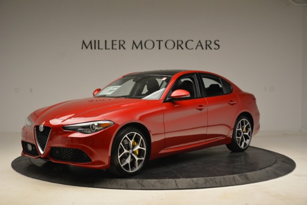 New 2018 Alfa Romeo Giulia Ti Sport Q4 for sale Sold at Bugatti of Greenwich in Greenwich CT 06830 2